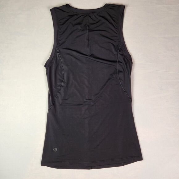 Lululemon Sleeveless Shirt Womens XS/S Better Everyday Crew Neck Black - Picture 5 of 6